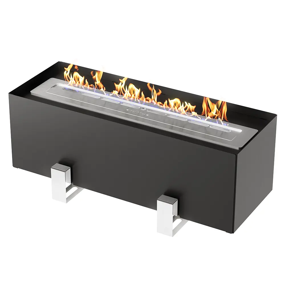 Signi Fires Bioethanol Rectangular Fire Pit with Surround