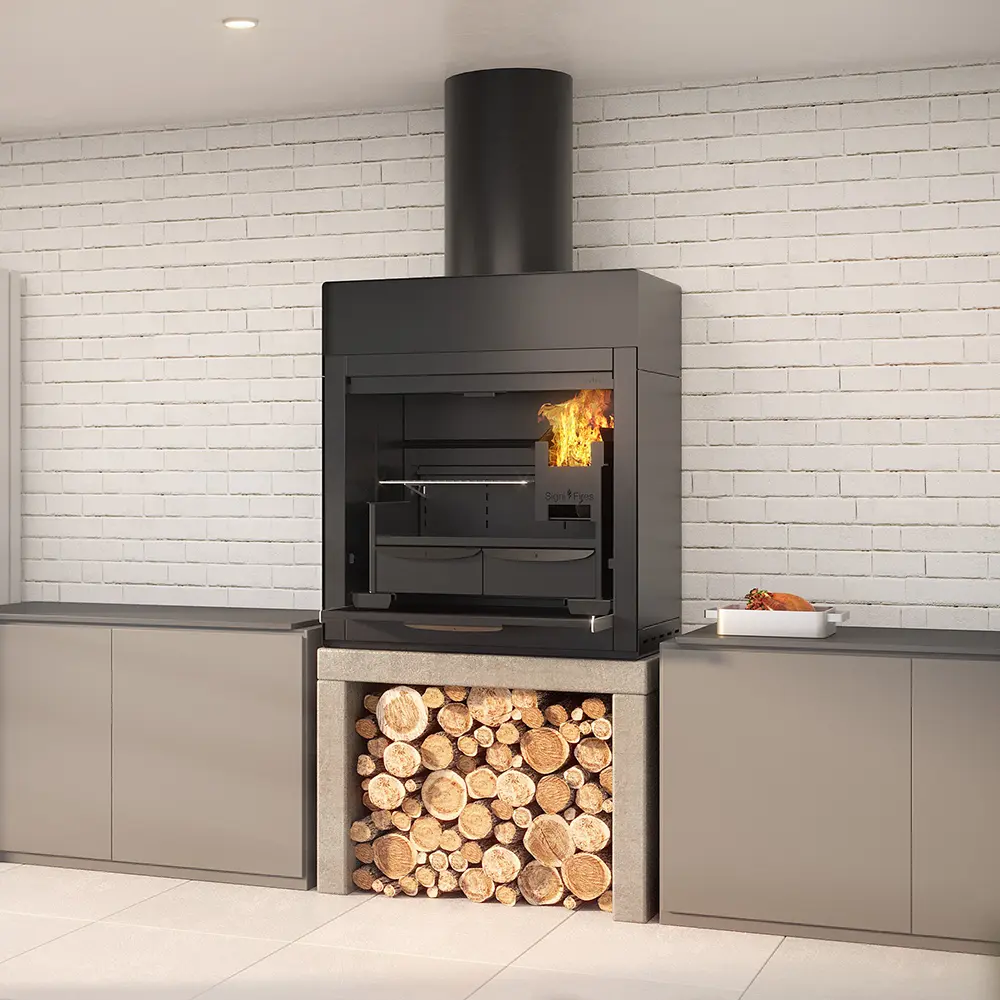 Signi Fires Ember Countertop Wood Braai