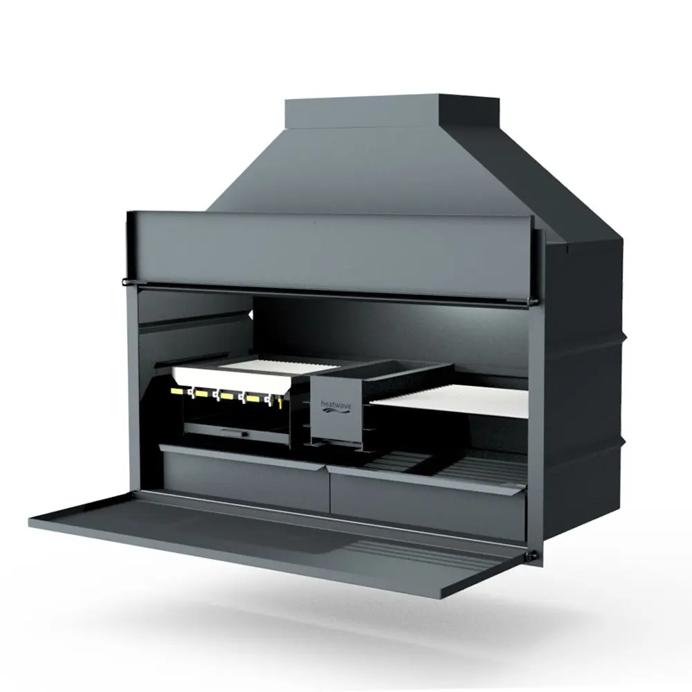 Heatwave Super Combo de Lux Built-In Braai