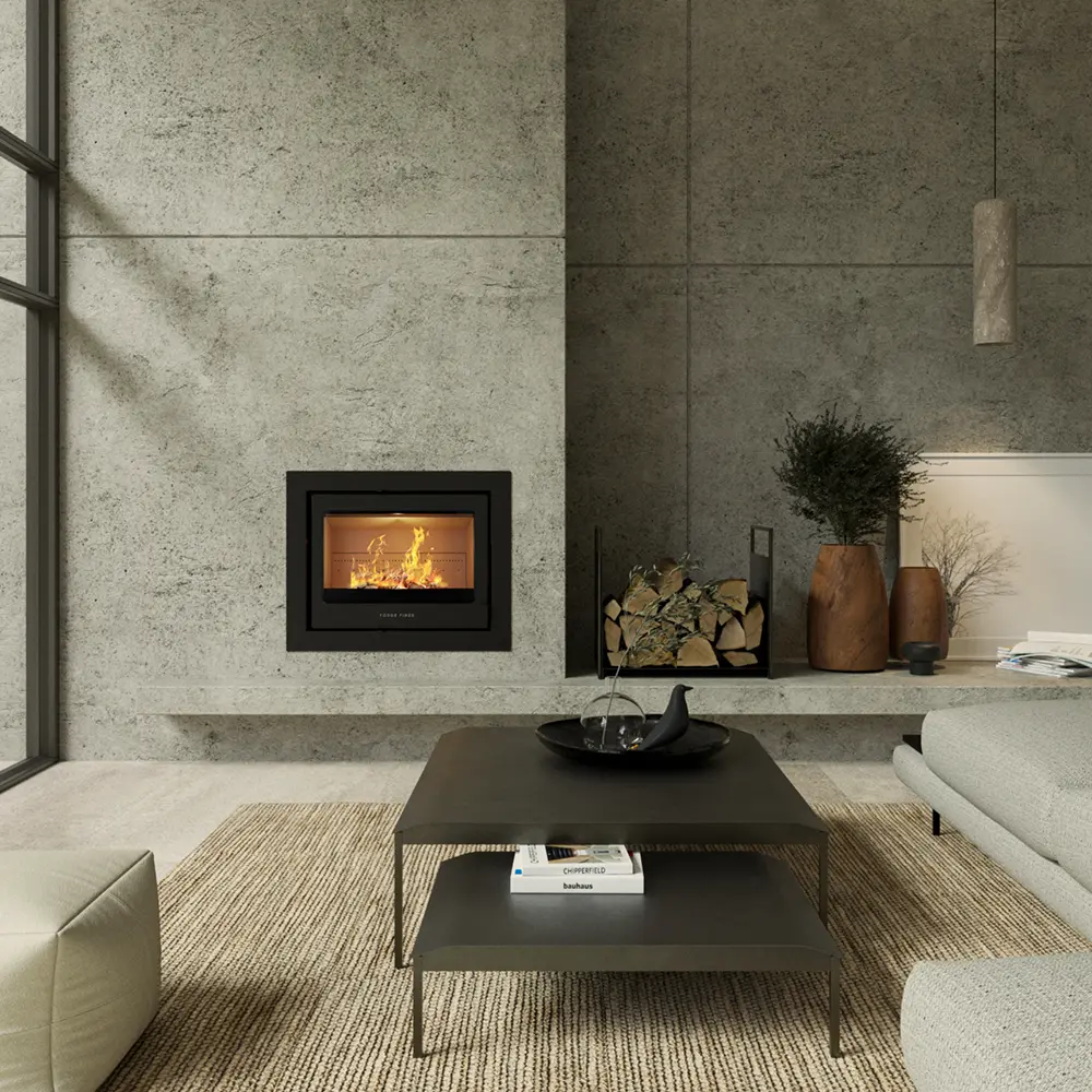 Forge Fires I-70/I-80 Insert Combustion Stove (14/15kW)