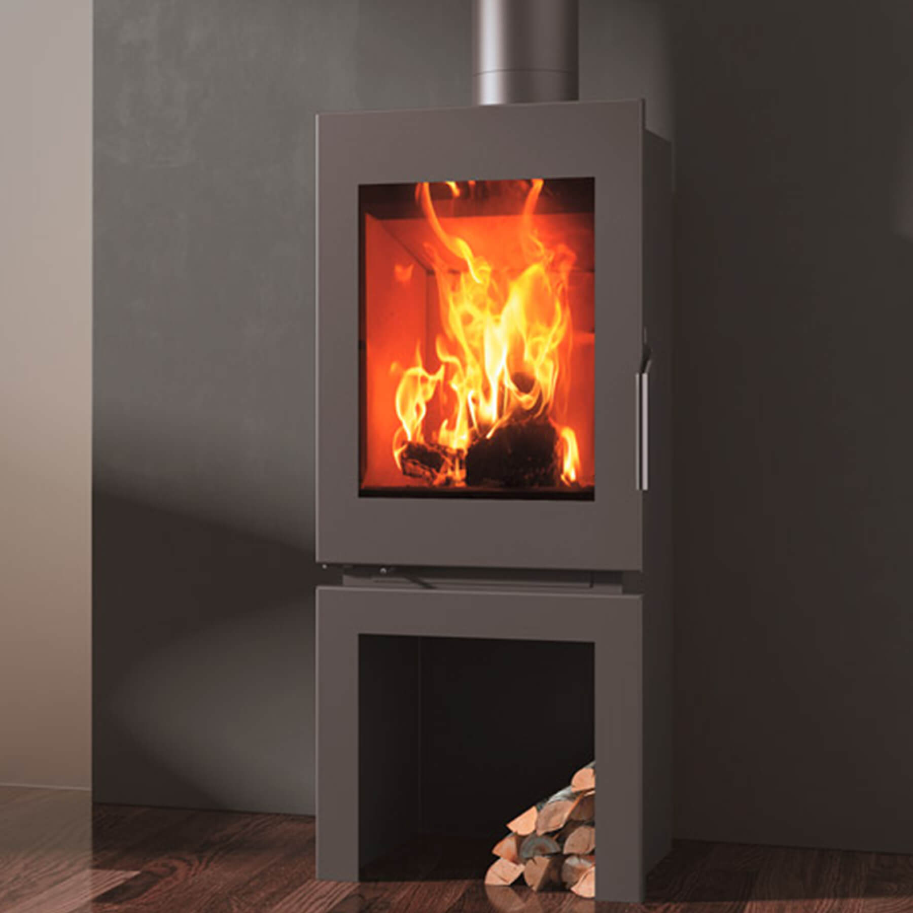 Carbel Maia Cube Combustion Stove (10kW)