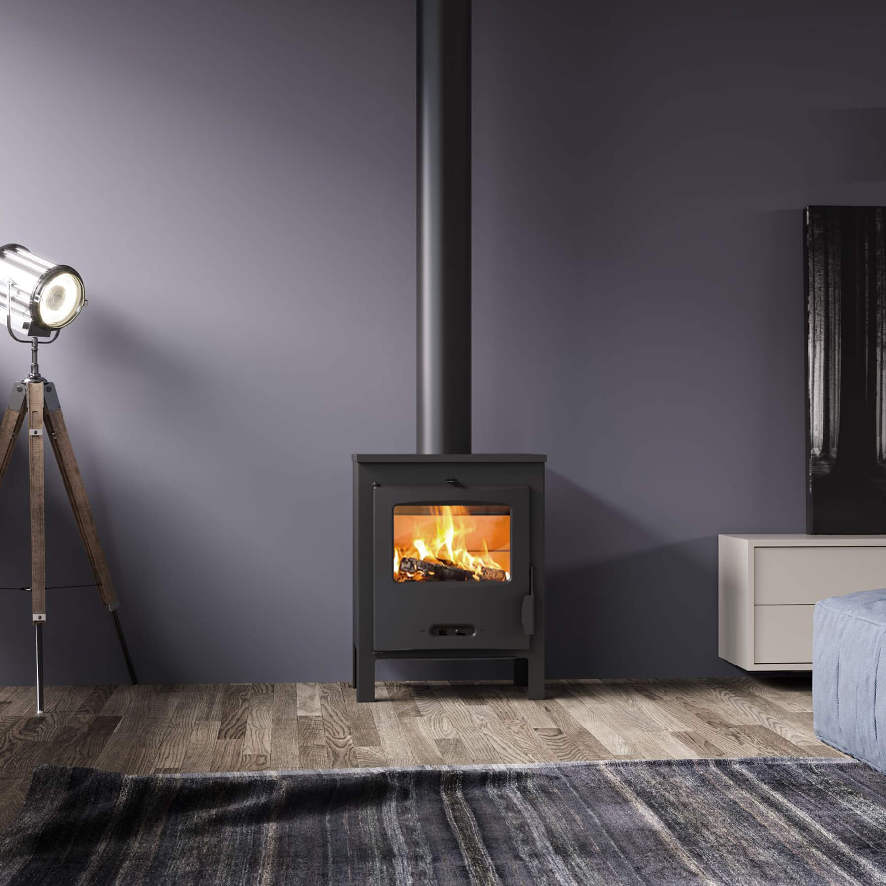 Lacunza Sagra Combustion Stove (6-12kW)