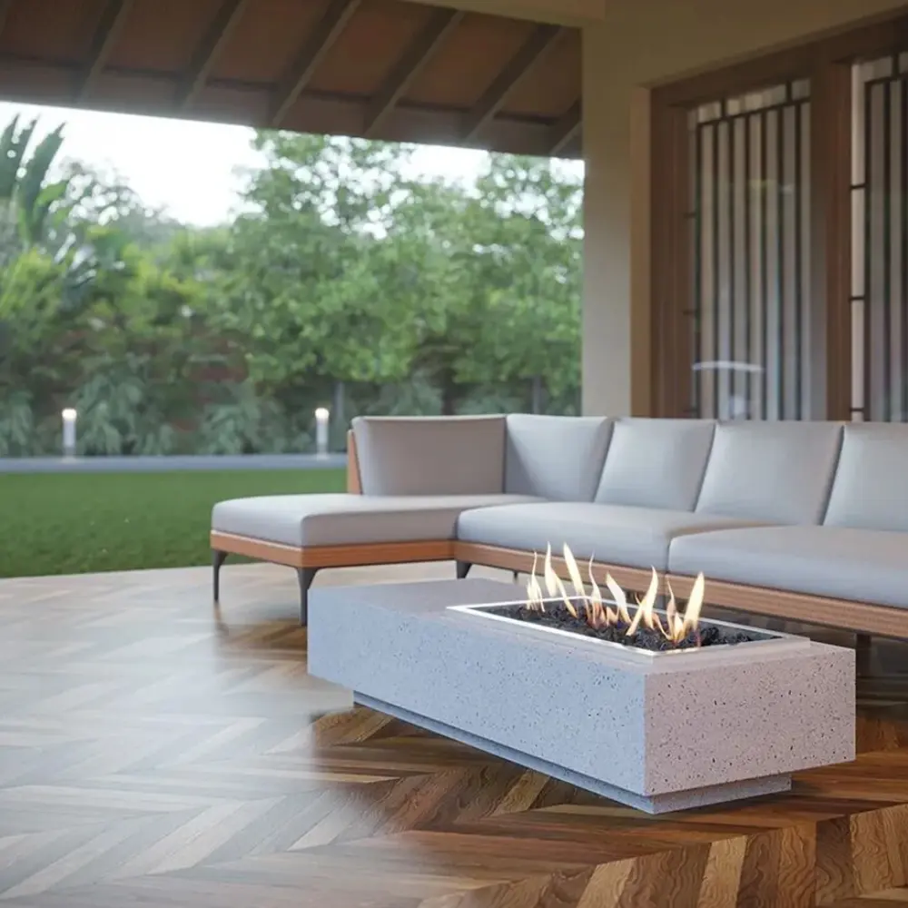 SAfire Slick Gas Firepit