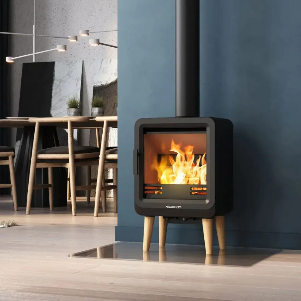 Nordflam Flam Cast Iron Combustion Stove (7kW)