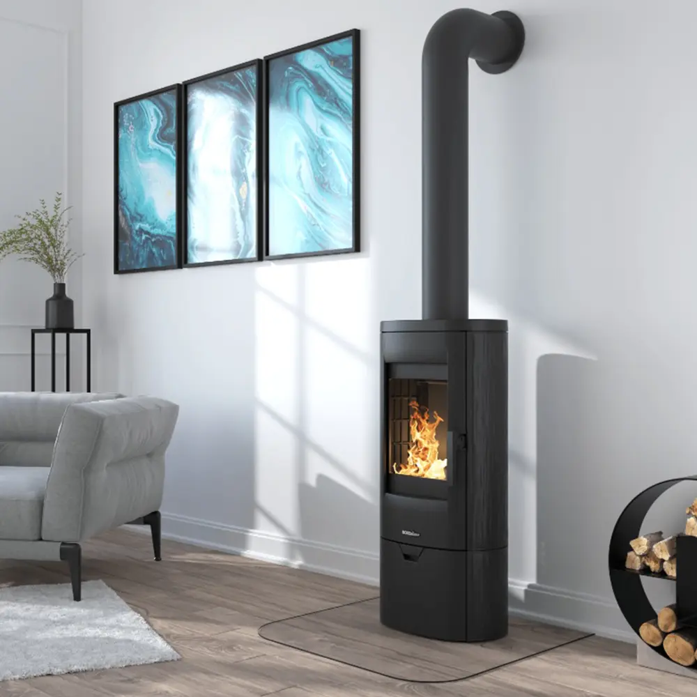 Nordflam Palermo Cast Iron Combustion Stove (10kW)