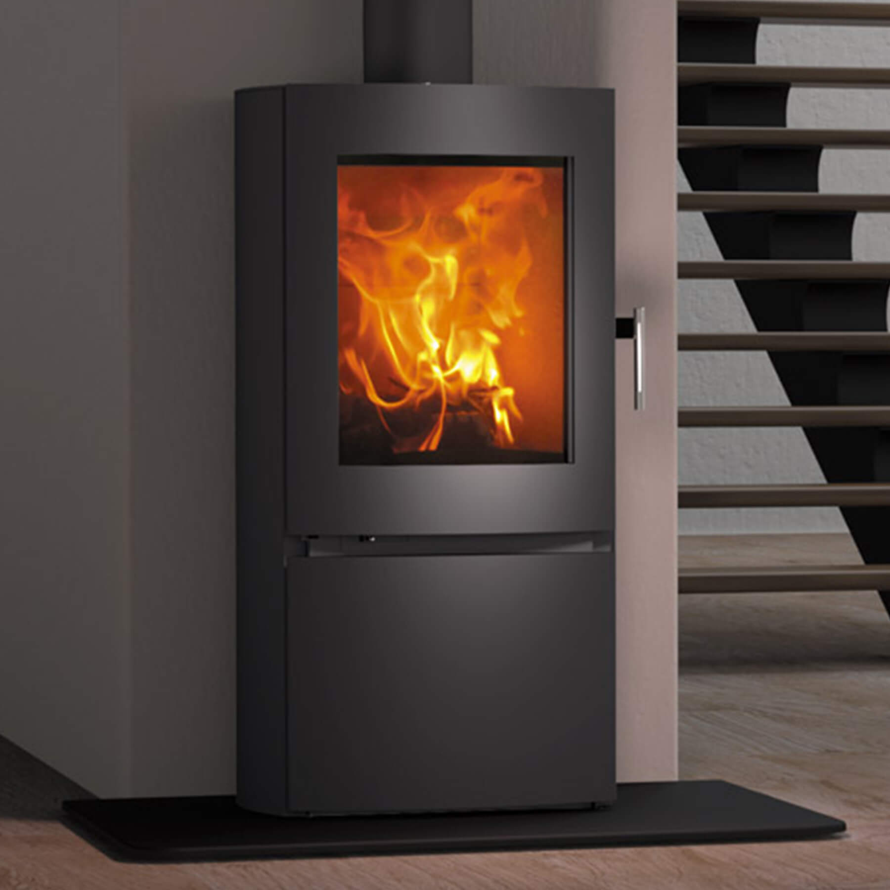 Carbel Maia Round Combustion Stove (10kW)