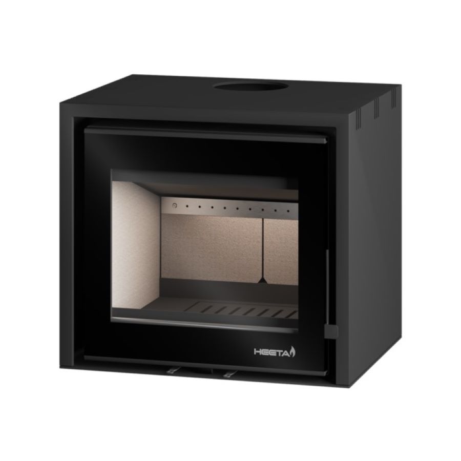 Heeta 600 Wood Fireplace Wall Mounted