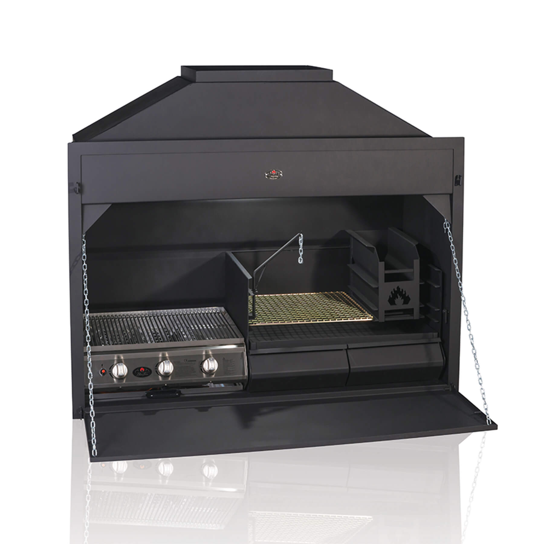Home Fires Combo Built-in Braai