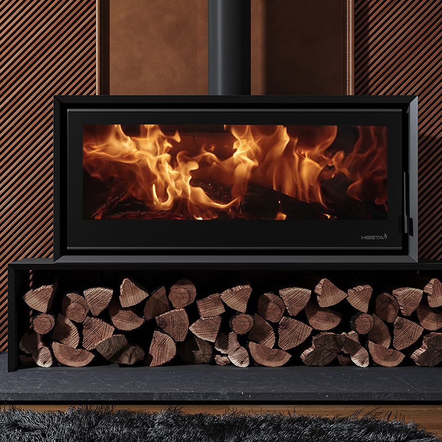 Heeta 1200 Freestanding on Log Base 1200mm