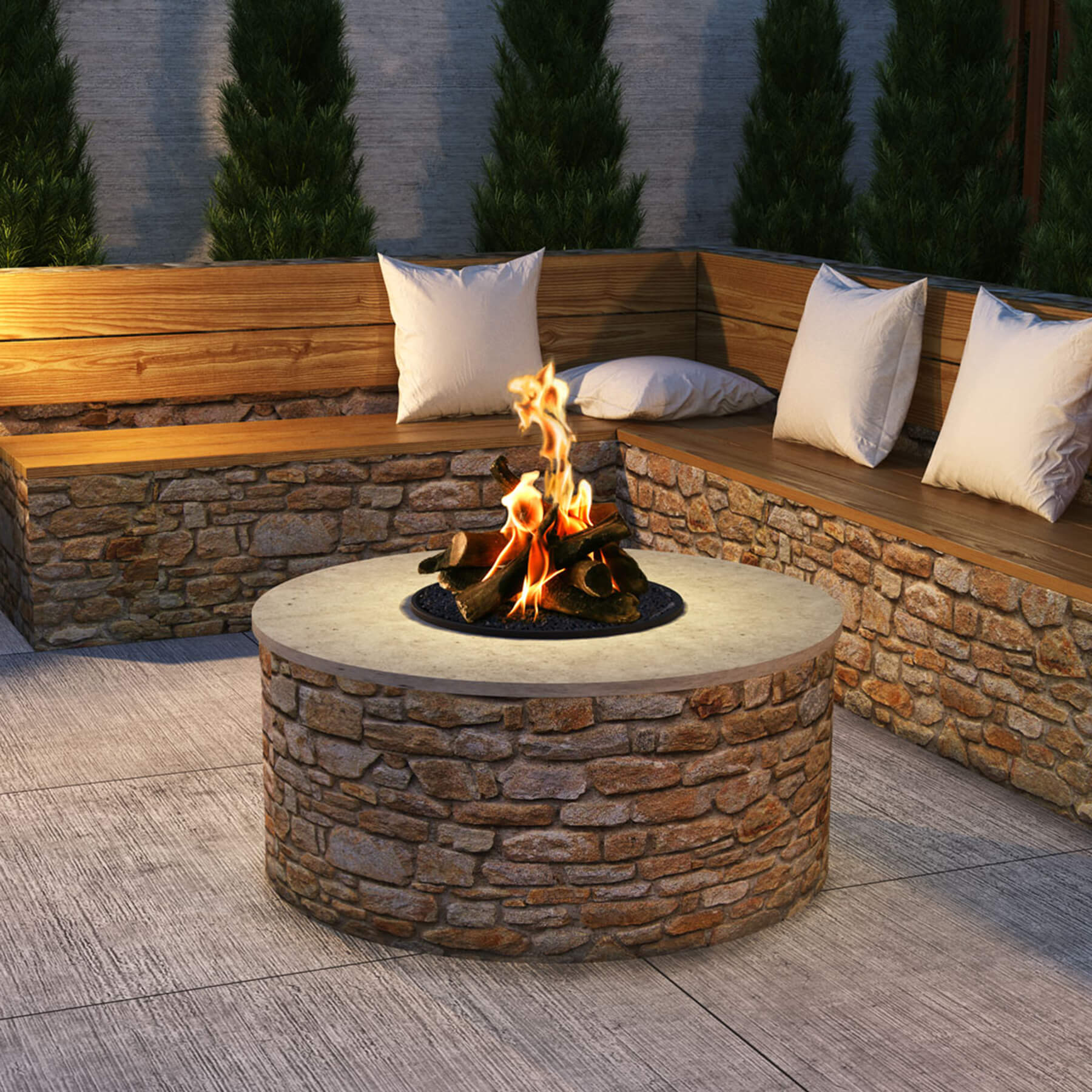 Chad-O-Chef Outdoor Firepit Gas Burner