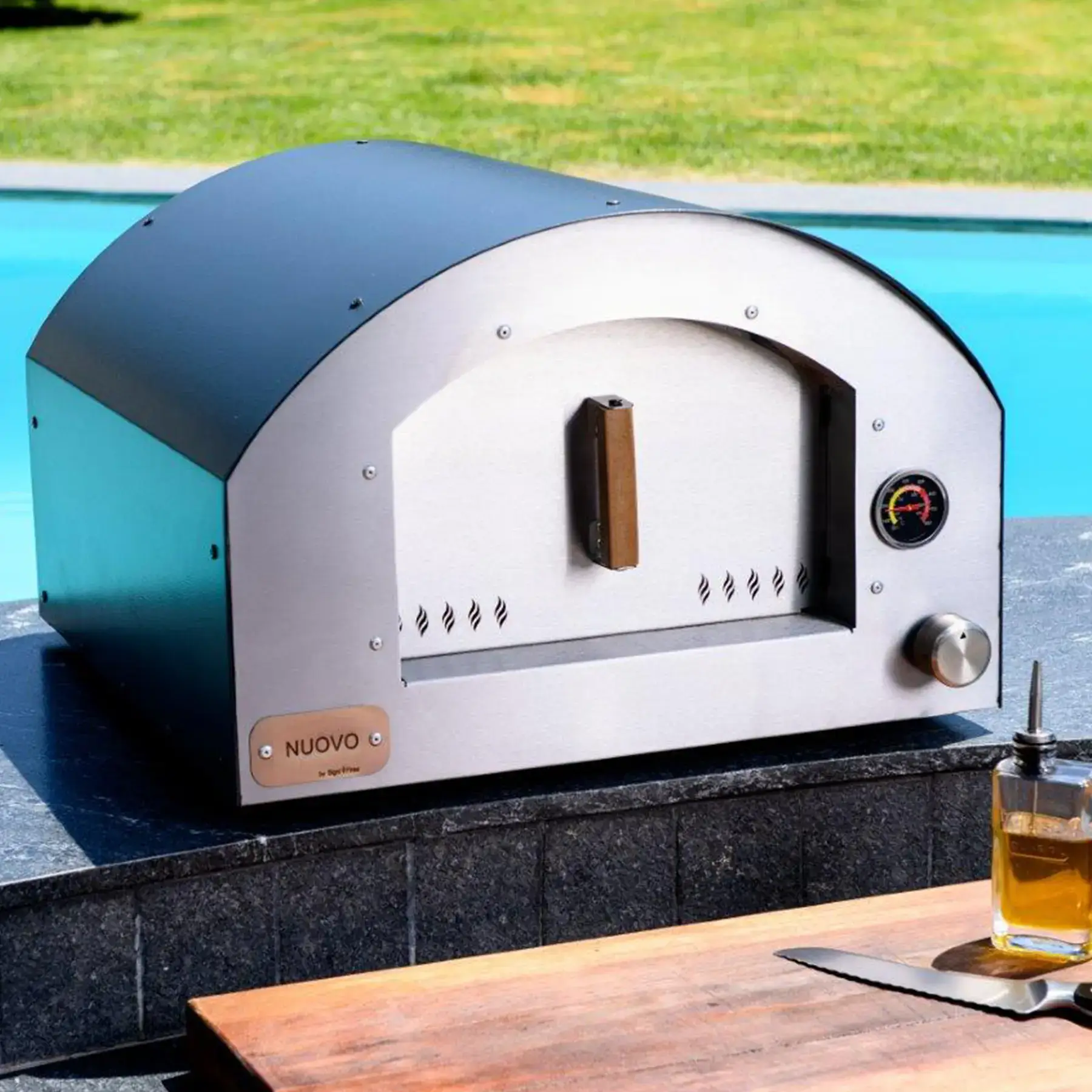 Signi Fires Nuovo Gas Pizza Oven