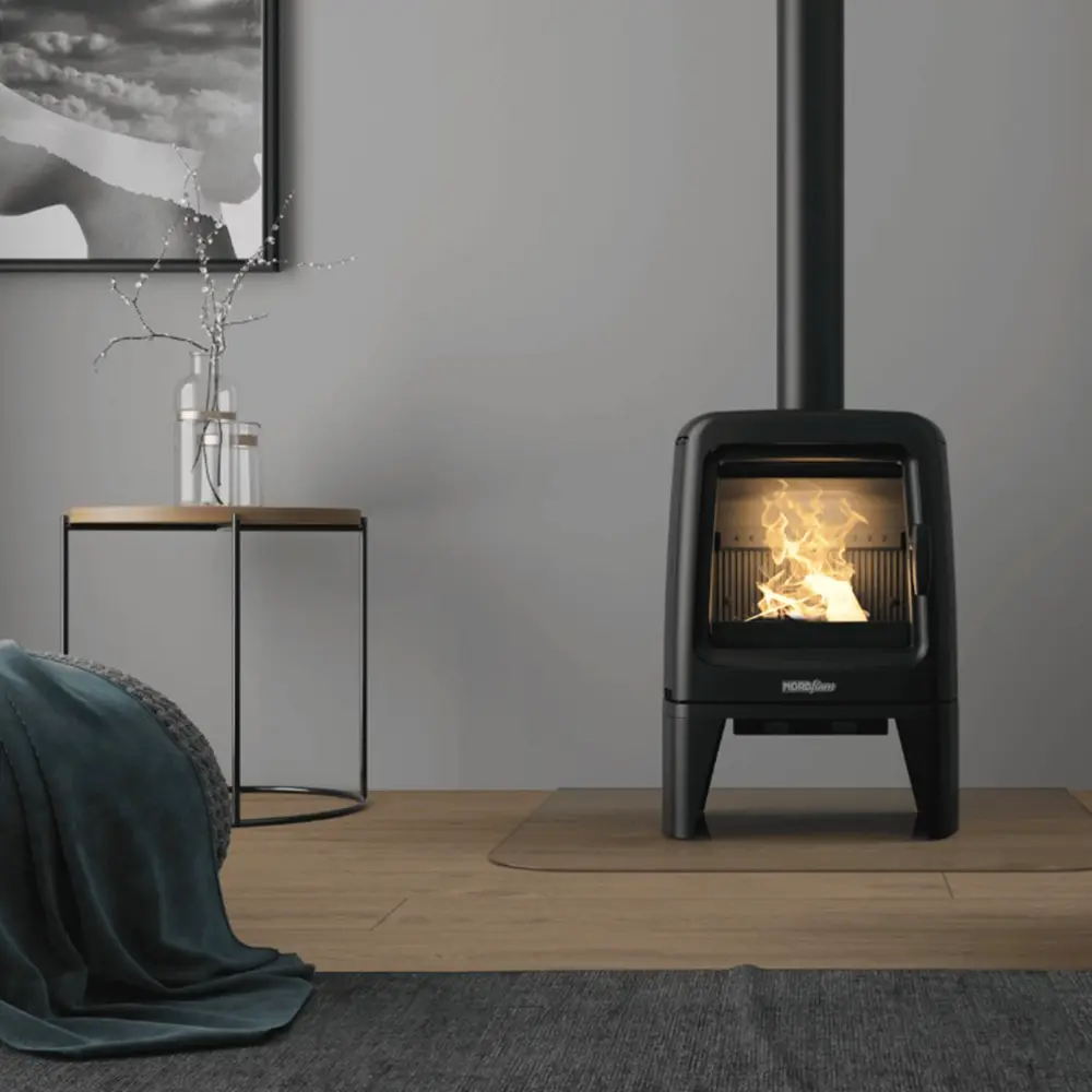 Nordflam Roma Cast Iron Combustion Stove (8kW)