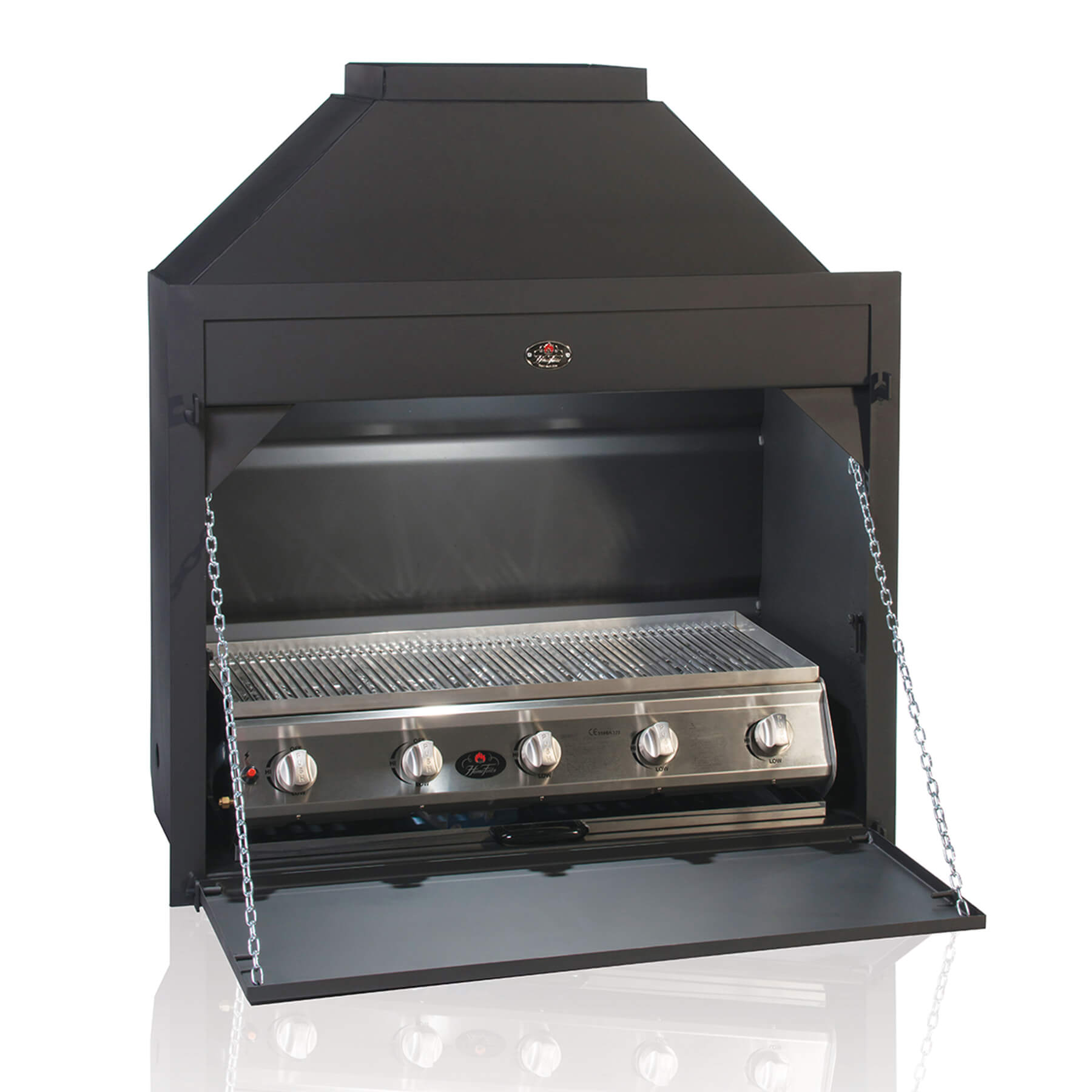 Home Fires Super Deluxe Gas Built-in Braai