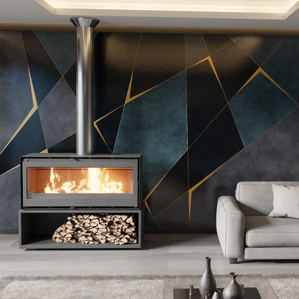 Forge Fires F120 Combustion Stove (20kW)