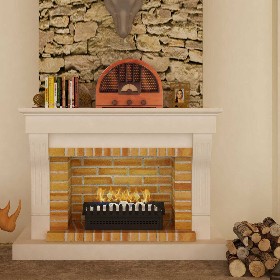 Chad-O-Chef Universal grate gas fireplace