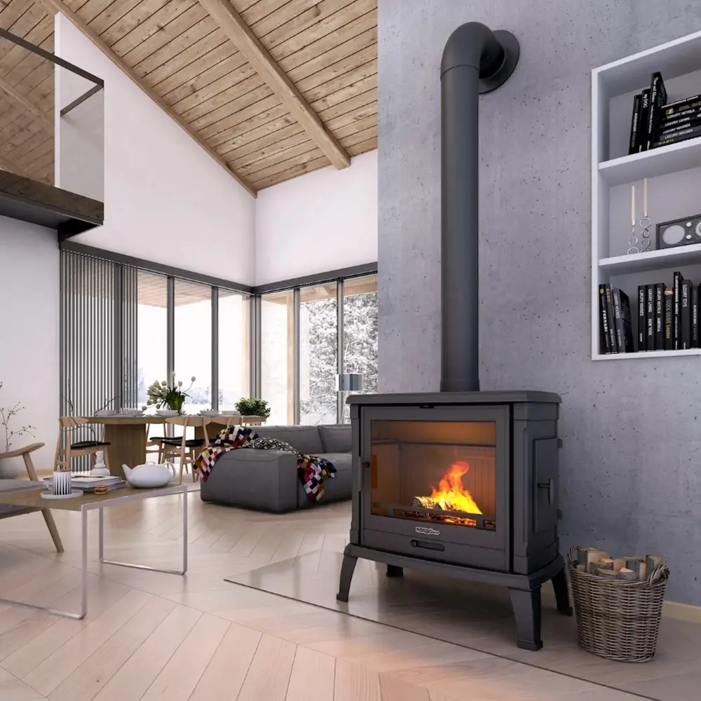 Nordflam Toria Cast Iron Combustion Stove (15kW)