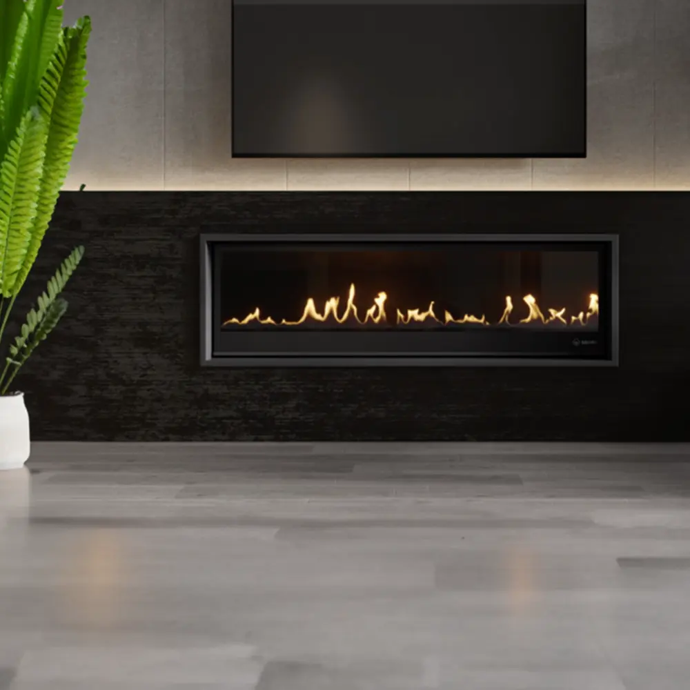 SAfire Pureview Horizon Built-in Gas Fireplace