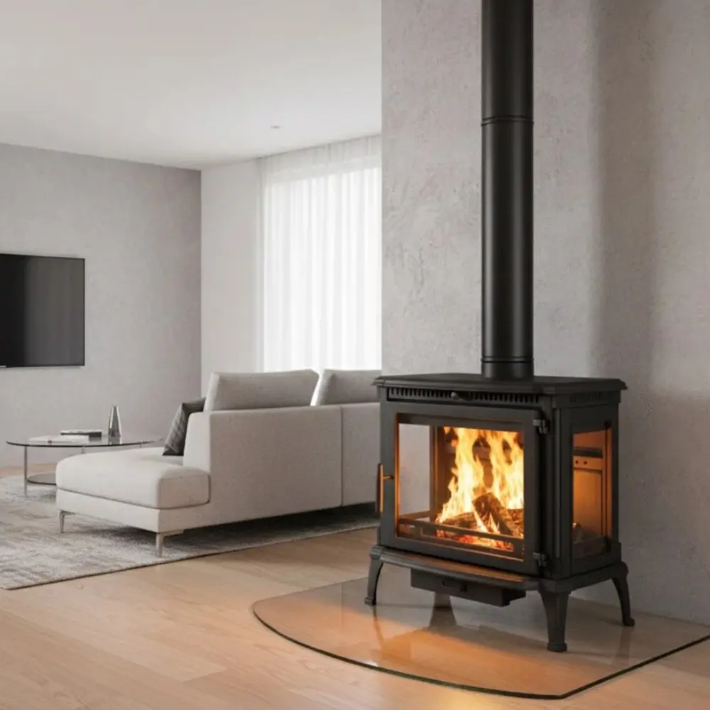 Nordflam Brema Cast Iron Combustion Stove (11kW)