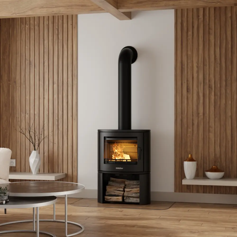 Nordflam Modena Cast Iron Combustion Stove (11kW)