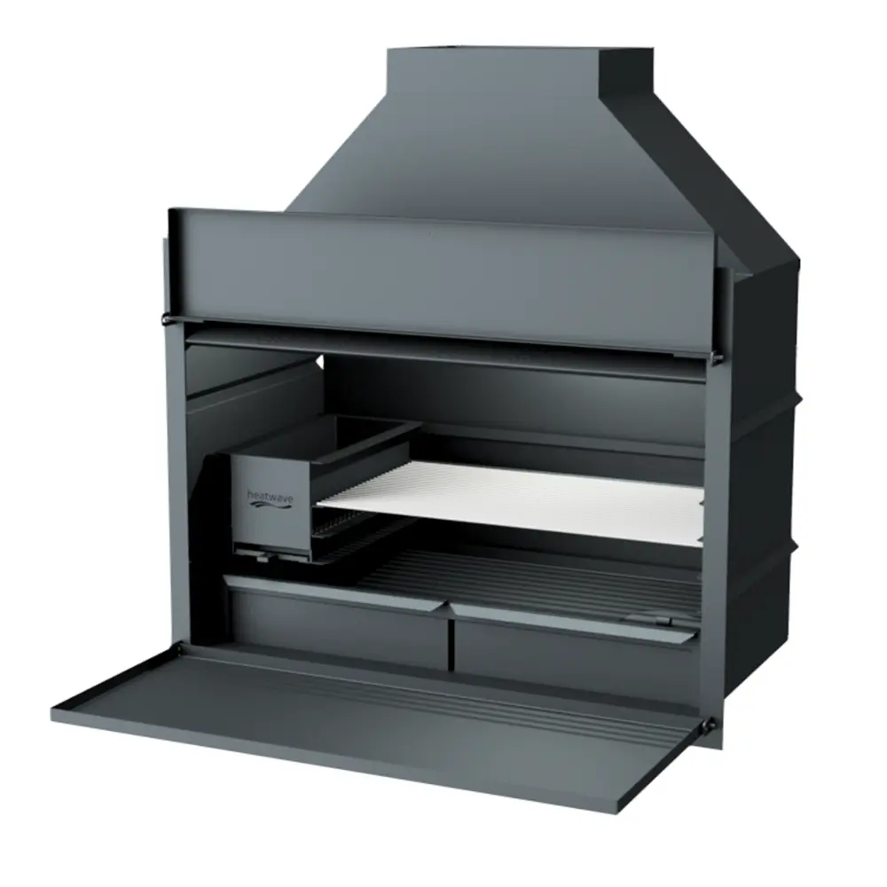 Heatwave Slimline de Lux Built-In Braai